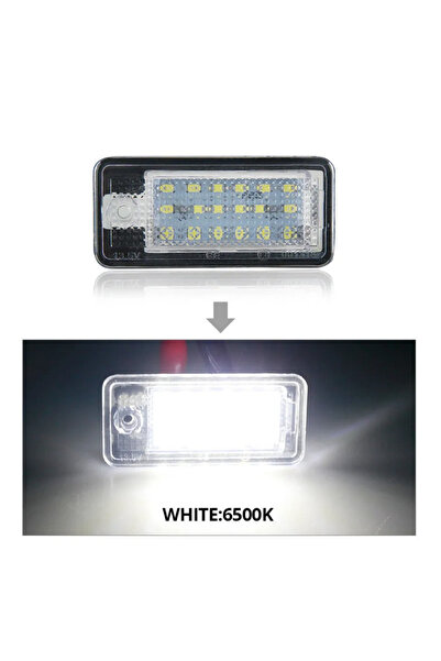 Ruan Set of 2 LED Number Lamps for Audi A3 S3 A4 B7 S4 B7 RS4 B7 A6 C6 RS6 C6 A5