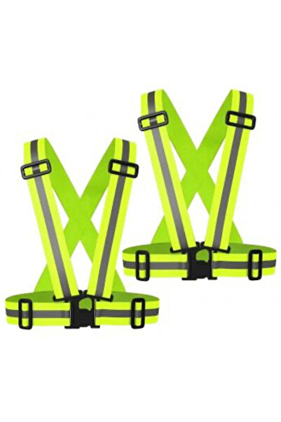 OEM Set 2 Ham REFLECTORIZANT Reglabil Elastic Universal