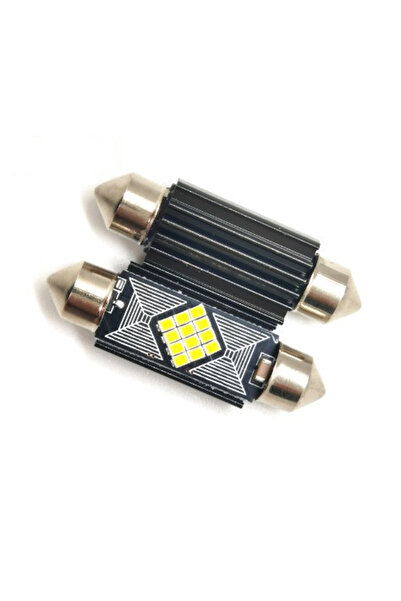 Ruan Set of 2 Car LED Canbus Interior Bulbs 31 mm White