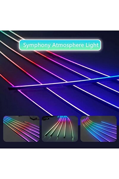 Ruan Set of 18 RGB Shymphony ambient lights with Bluetooth app