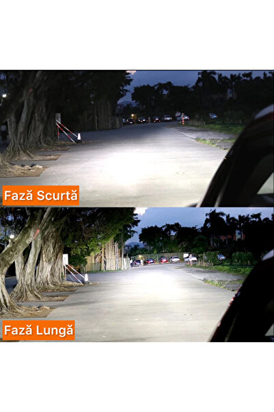 Ruan Set of 2 LED bulbs H11 F2 COB Canbus, 100W, cold white light, 12,000 lumens