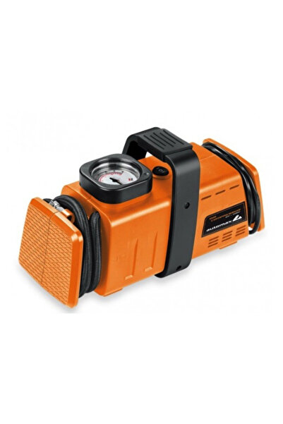 Jack Set compresor ORANGE si 3 adaptoare pentru umflat mingi si saltele