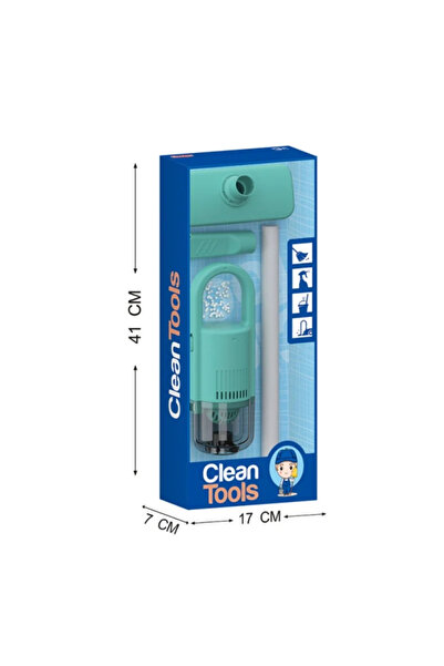 Toybox Kids Vacuum Cleaner Toy for Toddler with Lights and Sounds Pretend Play Toy