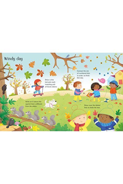 Usborne Write and erase activity book/Autumn