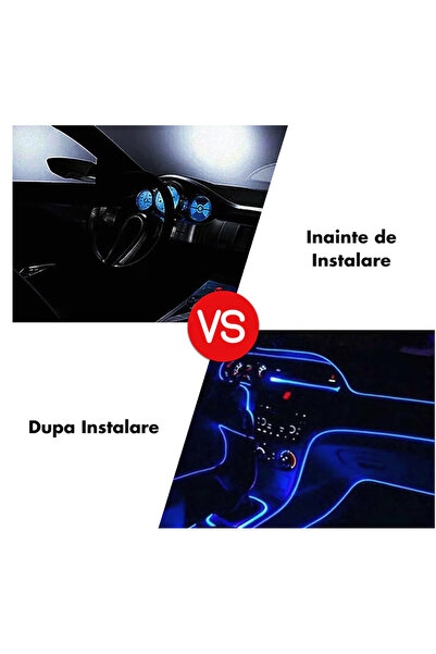 Ruan LED strip car interactive design 6 m RGB waterproof 12V 5W control range 12 m control from the app