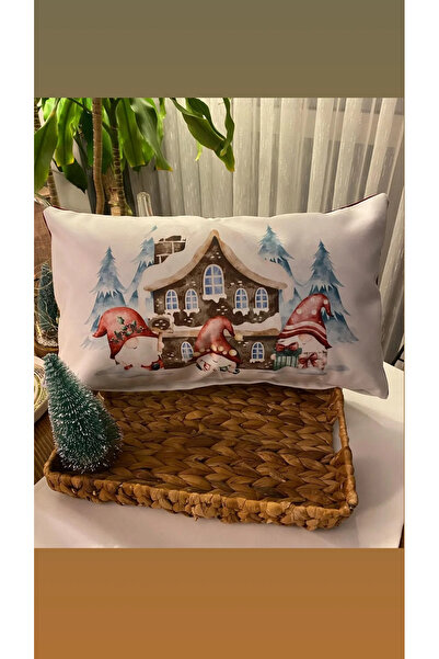 KIRLENTİM H1253-3050 Cookie Houses-Cushion Cover