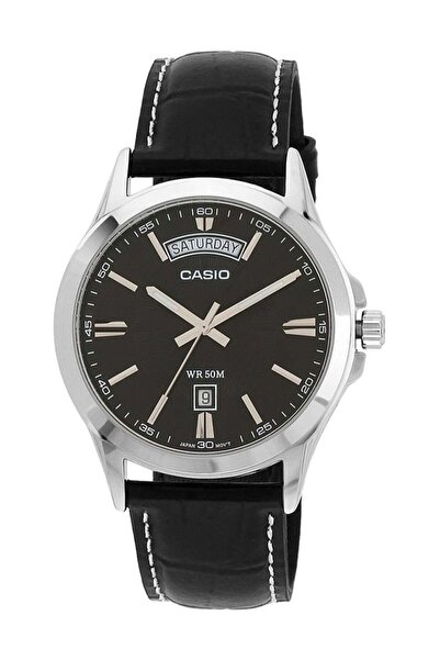 Casio Men's Enticer Quartz Analog Watch MTP-1381L-1AVDF - 40 mm - Black