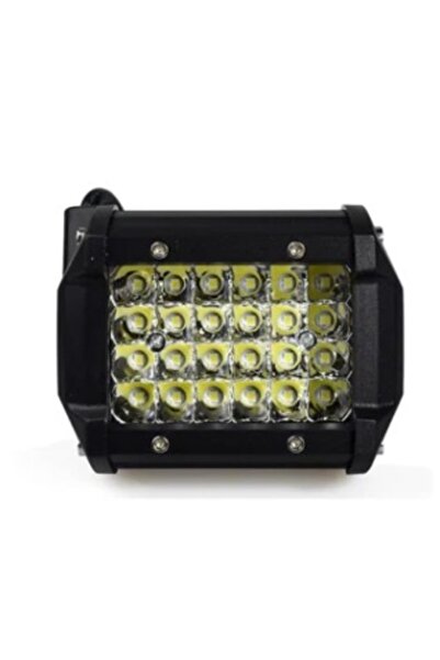 XL Set of 2 LED Auto Off Road Projector 24 LEDs 72W Rectangular