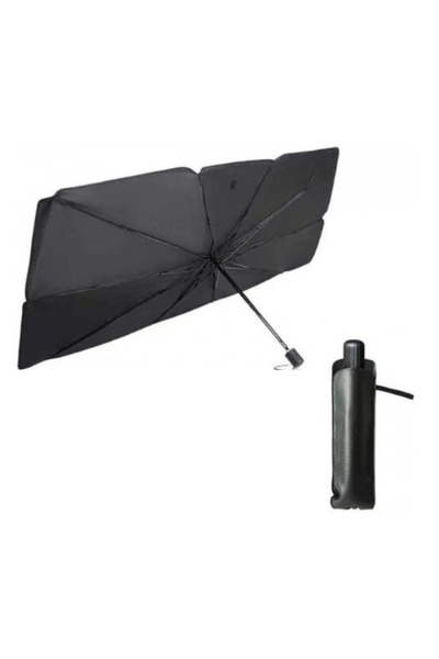 BASHAR Foldable car sunshade umbrella type 140X60 cm
