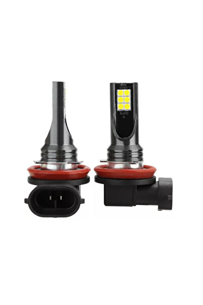 Ruan Set of 2 LED car bulbs H11/H8 12LED power 60W temperature 6000K