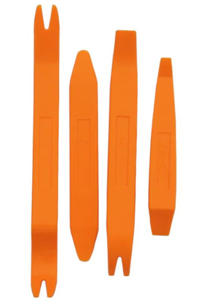 OEM Set of 4 extractor clips for removing car upholstery