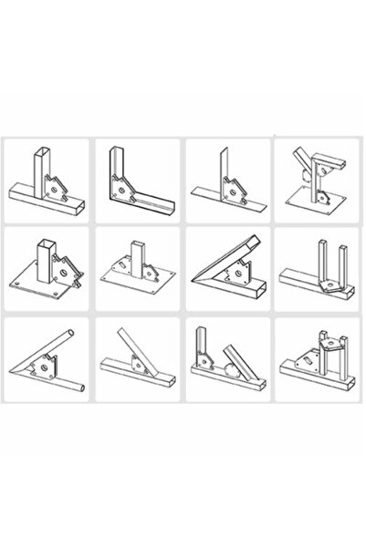 OEM Magnetic WELDING WELDING 50 LBS with hole for pipe
