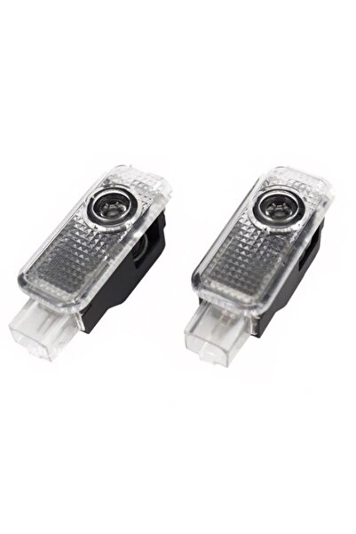 Ruan Set of 2 LED Holograms with AUDI LOGO for Doors