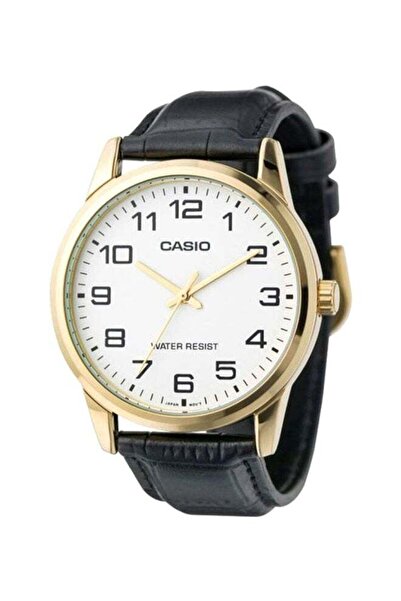 Casio Men's Enticer Analog Watch MTP-V001GL-7BUDF - 38 mm - Black