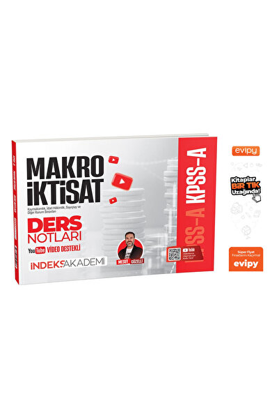 İndeks Akademi 2026 KPSS A Grubu Makro İktisat Video Ders Notları - Mesut Güz...