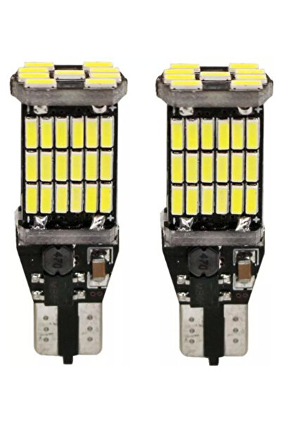 Ruan Set of 2 x SMD T15 16W Canbus LED Car Bulbs