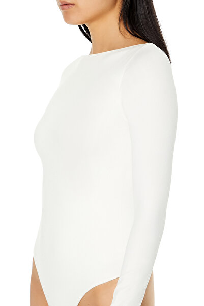 Forever 21 Dikişsiz Açık Sırt Bodysuit