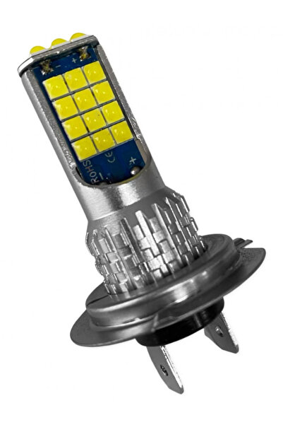 MANDU Set of 2 LED Bulbs H7 3030 Smd 90W 9600lm/set with 2 light modes (cold and warm) 30 LED