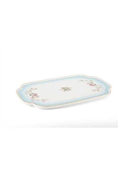 Mikasa Moor Rose Charm Serving Plate 32X21Cm