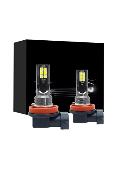 Ruan Set of 2 LED car bulbs H11/H8 12LED power 60W temperature 6000K