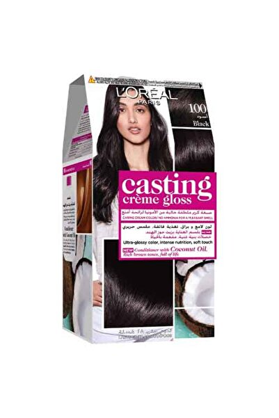 L’Oreal Paris Colorista صبغة شعر لوريال كاستينج خالية من الأمونيا - أسود (100)