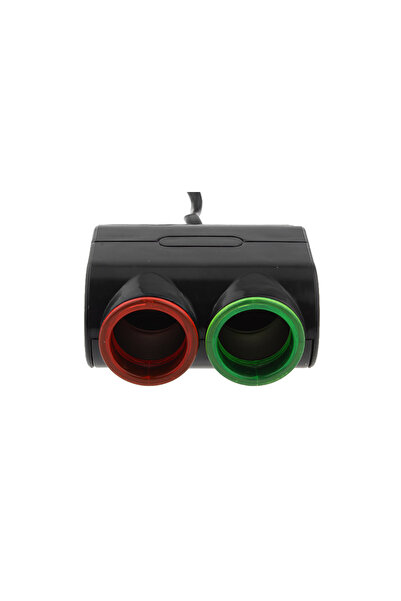 PRİZE Olesson 1631 12V car socket with 3 inputs 120W black