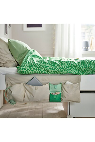 IKEA Bed pocket, beige, 75 x 27 cm