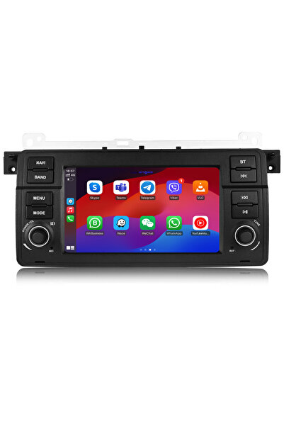 NavStore Dedicated Navigation BMW Series 3 E46 (1998-2006), 7Inch, 4Gb Ram, 64Gb Storage, Carplay