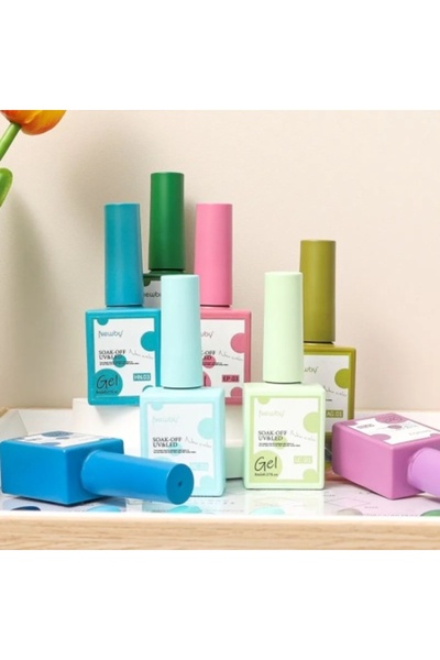 GIRLS CORNER Newby professional semi-permanent nail polish SET #1