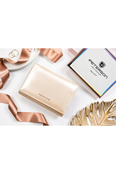 Other Women's -leather wallet with snap and zipper - Peterson