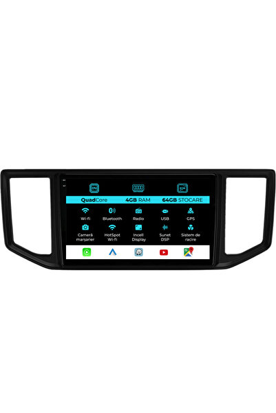 NavStore Navigatie Dedicata Volkswagen Crafter (2017-2021),QuadCore, 10Inch, 4Gb Ram, 64Gb Stocare, Carplay
