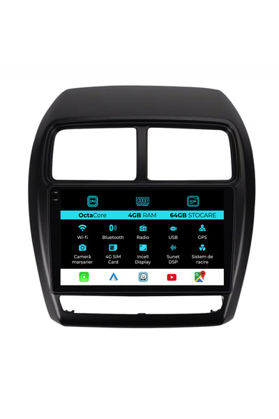 NavStore Dedicated Navigation Mitsubishi ASX (2016 - 2019), 9Inch, 4Gb Ram, 64Gb Storage, Carplay