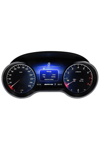 NavStore Mercedes GLS (2016-2019) Ψηφιακά ηλεκτρονικά ρολόγια