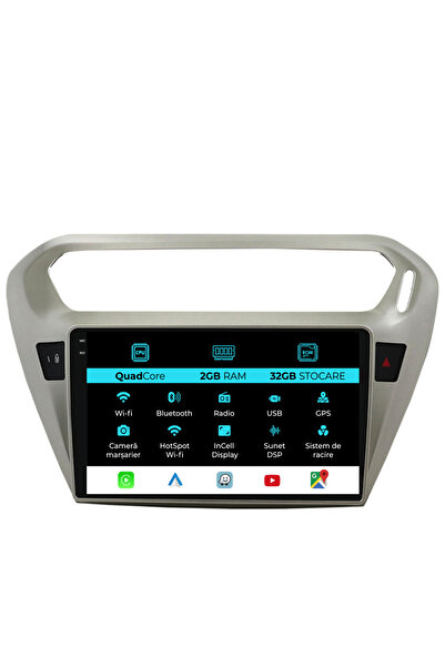 NavStore Dedicated Navigation Citroen C-Elysee (2013-2018), 9Inch, 2Gb Ram, 32Gb Storage, Carplay