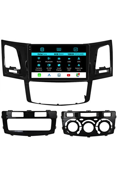NavStore Dedicated Navigation Toyota Hilux VII (2004-2015), 9Inch, 6Gb Ram, 128Gb Storage, Carplay