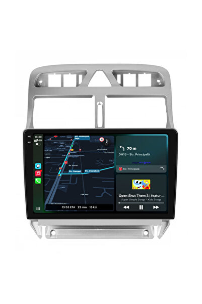 NavStore Navigatie Dedicata Peugeot 307 (2000-2013),QuadCore, 9Inch, 4Gb Ram, 64Gb Stocare, Carplay