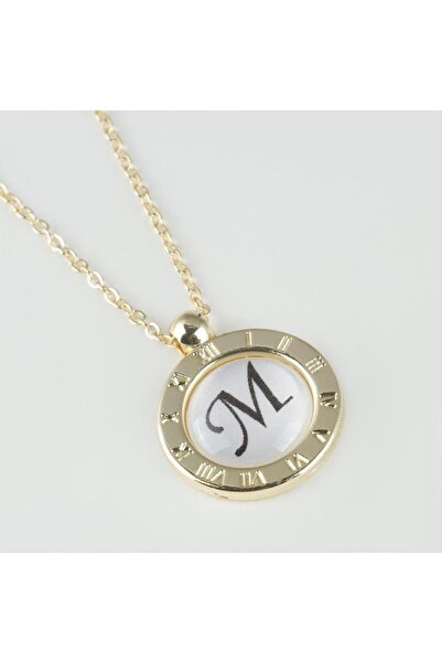 ZERO LAND قلادة XMPDBY Seri Sonu (190035) بحرف-M