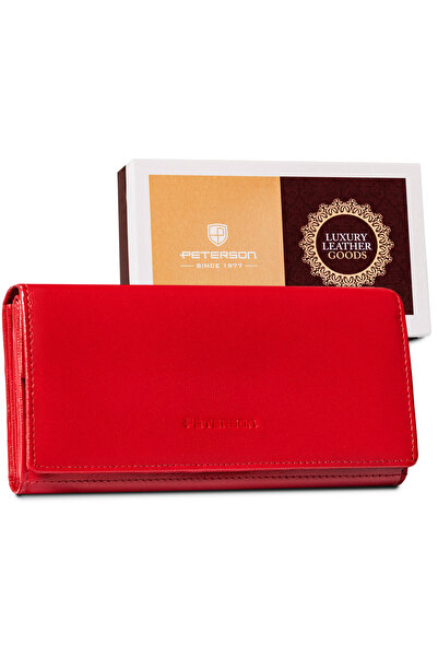 Other Peterson Leather Wallet PTN RD-32-GCL Red