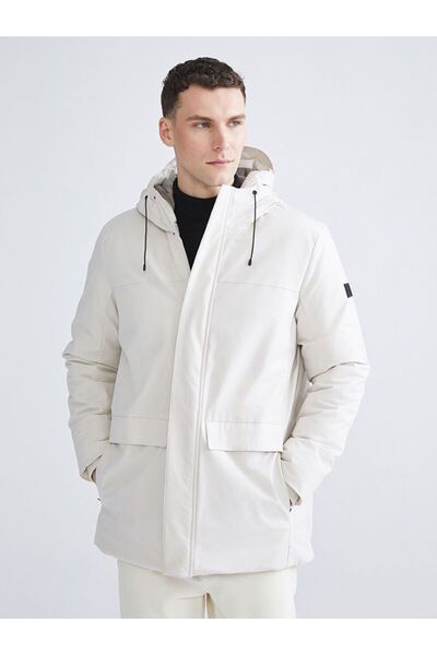 LC Waikiki Standard Mold Hooded Men's Coat