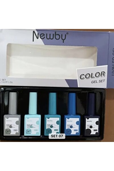 GIRLS CORNER Professional semi-permanent nail polish Newby Girls Corner SET #7