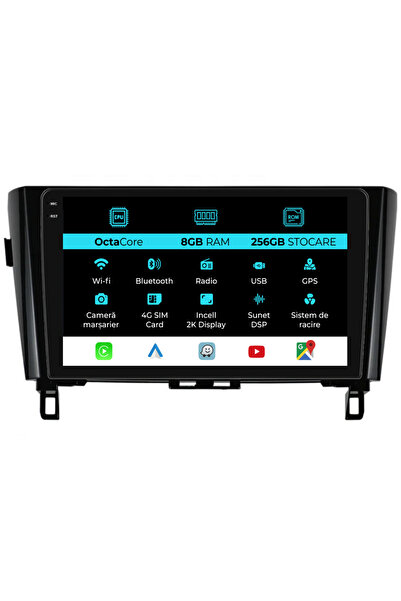 NavStore Navigatie Dedicata Nissan Qashqai J11, X Trail T32 (2013-2018), 2K, ...