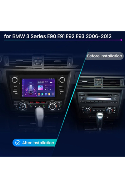 NavStore Dedicated Navigation BMW Series3 E90 (2005-2012), 7Inch, 4Gb Ram, 64Gb Storage, Carplay