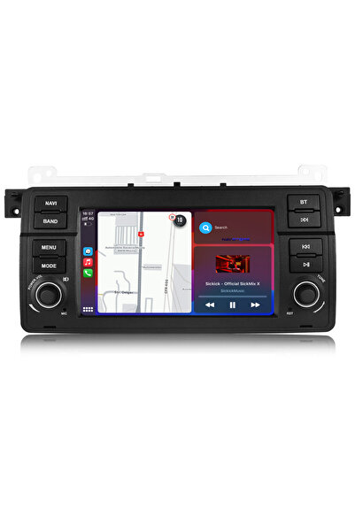 NavStore Dedicated Navigation BMW Series 3 E46 (1998-2006), 7Inch, 4Gb Ram, 64Gb Storage, Carplay