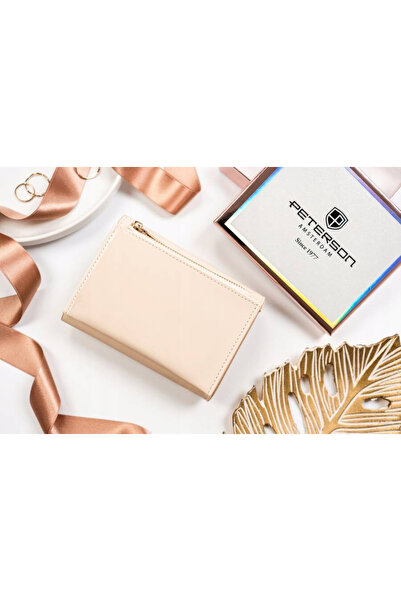 Other Women's -leather wallet with snap and zipper - Peterson