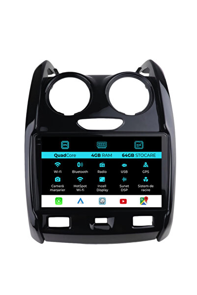 NavStore Navigatie Dedicata Dacia Duster (2010-2020),QuadCore, 9Inch, 4Gb Ram, 64Gb Stocare, Carplay