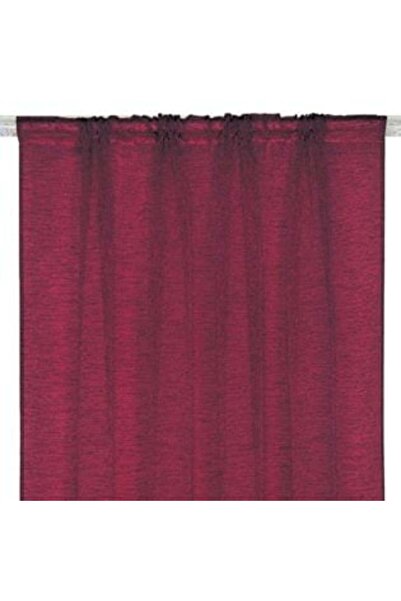 OEM Decorative Burgundy Curtain with Tape 140 x 260 cm