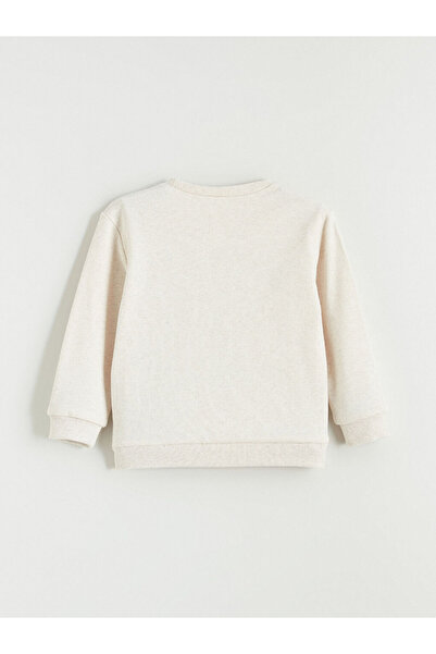 LC Waikiki Lcw kids white crew neck boys sweatshirt 2-pack