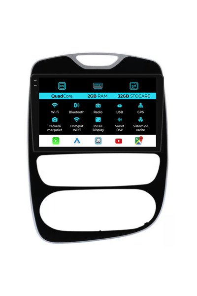 NavStore Dedicated Navigation Renault Clio 4 (2016-2019), 9Inch, 2Gb Ram, 32Gb Storage, Carplay