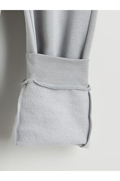 LC Waikiki Lcw Kids Gray Elastic Waist Boys' Thick Jogger Sweatpants