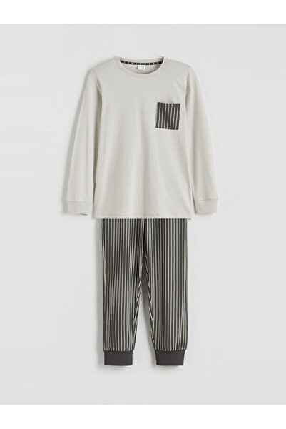 LC Waikiki Crew Neck Boy's Pajama Set